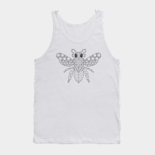 Funny Isometric Fellow Bees Tank Top